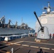 USS San Jacinto conducts replenishment at sea