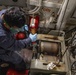 Maintenance conducted aboard USS San Jacinto