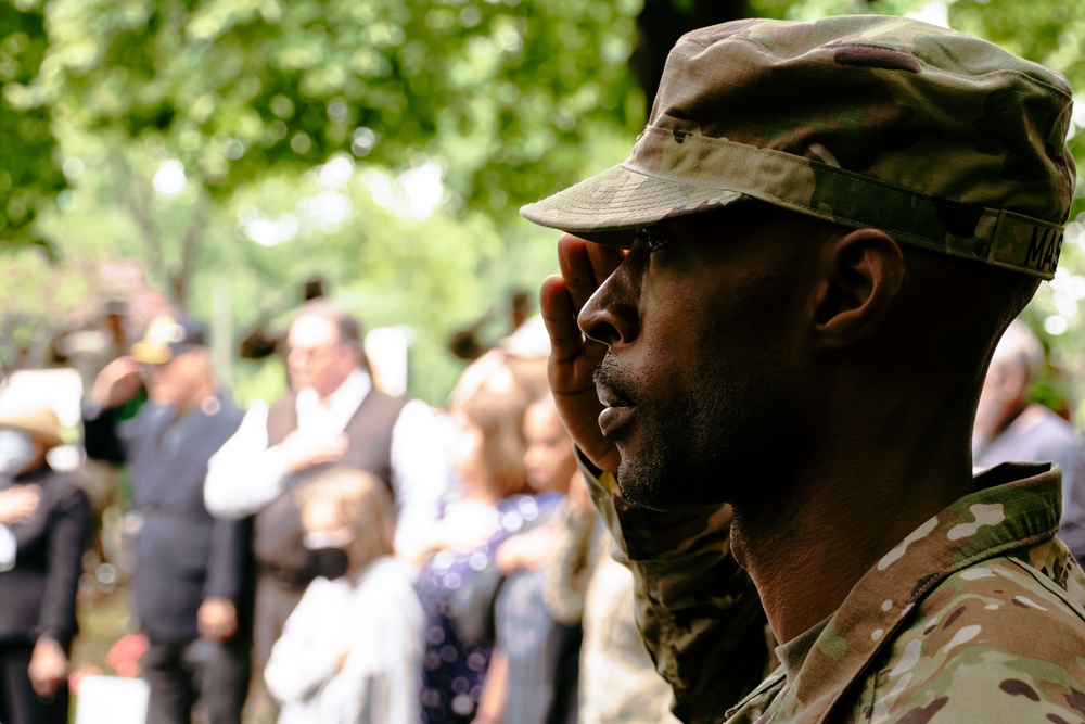 Gold Star Family members release butterflies ahead of Memorial Day