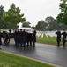 Army 1st Lt. George Crisp ANC Funeral