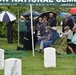 Army 1st Lt. George Crisp ANC Funeral