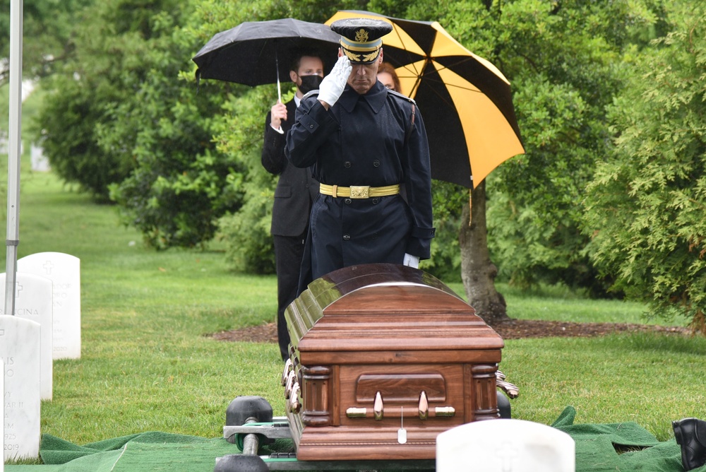 Army 1st Lt. George Crisp ANC Funeral