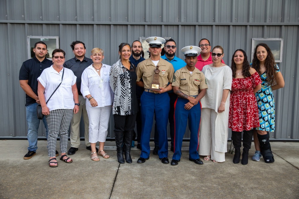 Orlando native graduates as platoon honor graduate from Marine Corps Recruit Depot Parris Island