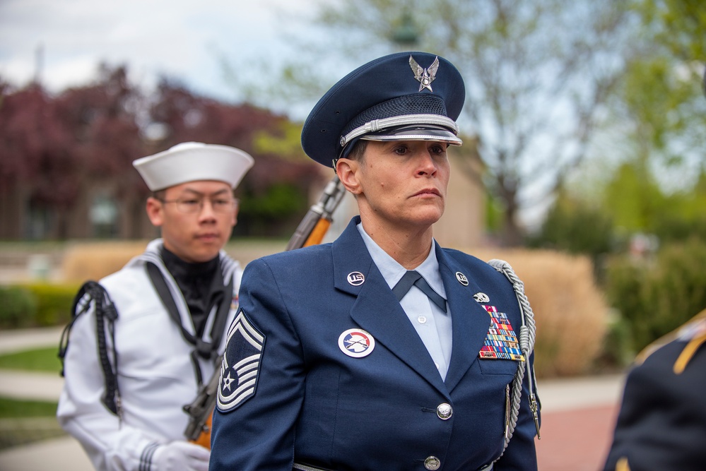 Idaho National Guard holds Memorial Day Dedication at Gowen Field