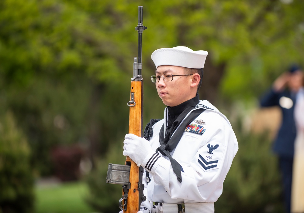 Idaho National Guard holds Memorial Day Dedication at Gowen Field