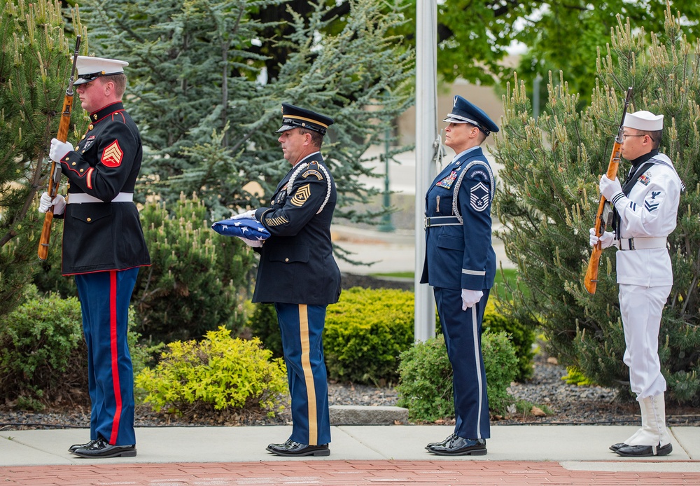 Idaho National Guard holds Memorial Day Dedication at Gowen Field