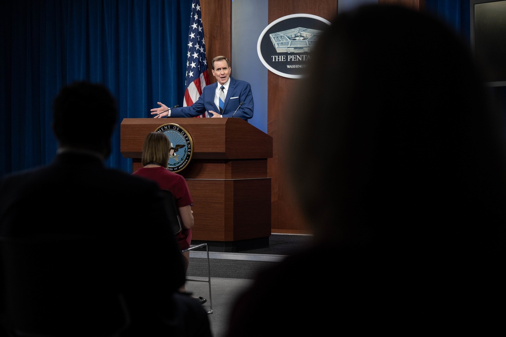 DVIDS - Images - Pentagon Press Briefing [Image 6 of 9]