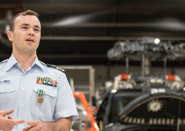 Coast Guard Air Station Astoria pilot awarded the Order of Daedalians Superior Aviator Award 2021