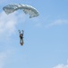 The U.S. Army Special Operations Command parachute team jumps in Miami for Hyundai Air and Sea Show