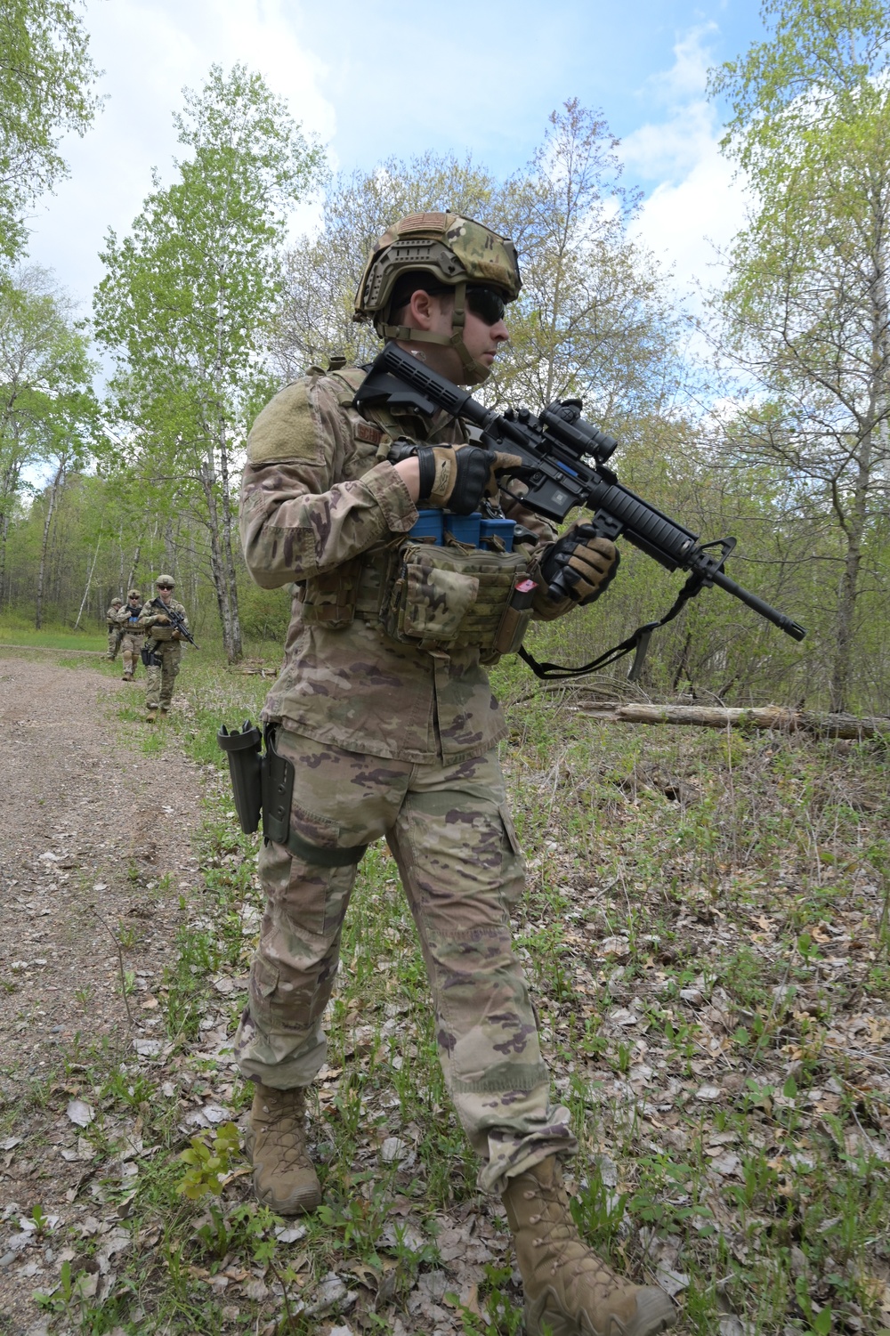 119th Security Forces Squadron trains at Camp Ripley