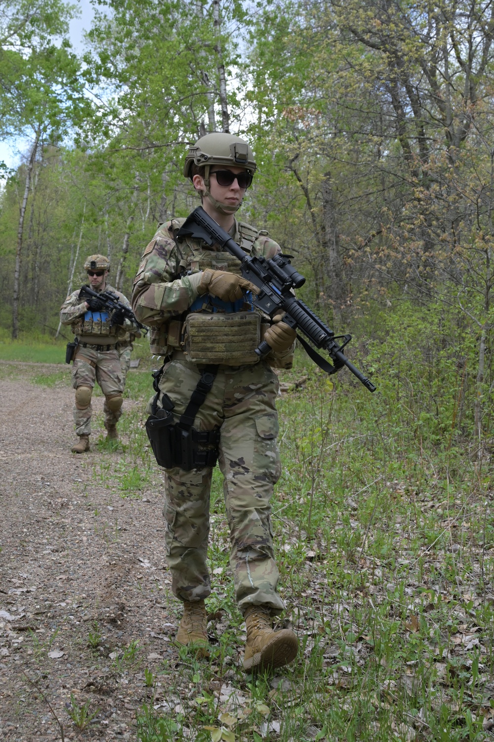 119th Security Forces Squadron trains at Camp Ripley
