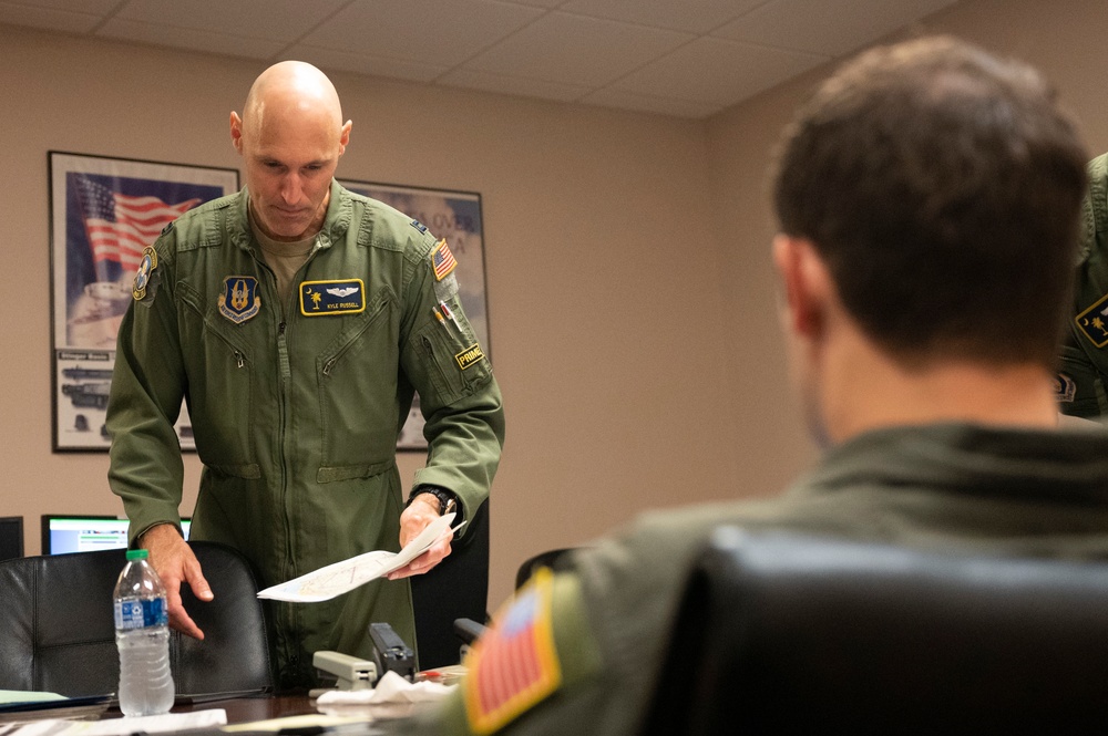 317th Airlift Squadron Conducts Aerial Refueling Mission