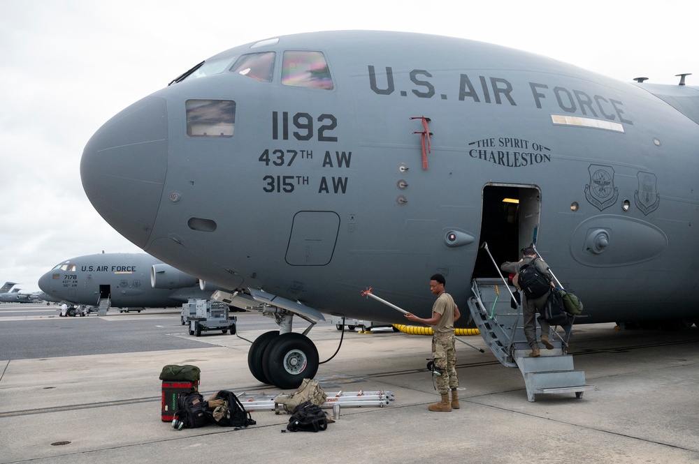 317th Airlift Squadron Conducts Aerial Refueling Mission