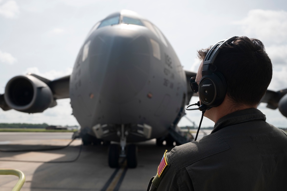 317th Airlift Squadron Conducts Aerial Refueling Mission