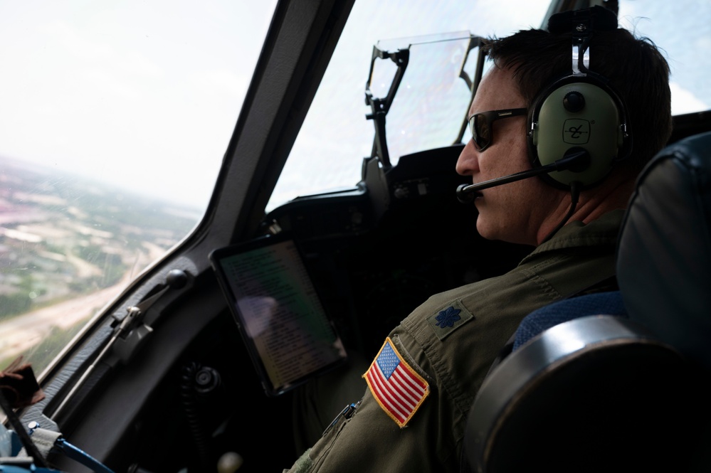 317th Airlift Squadron Conducts Aerial Refueling Mission