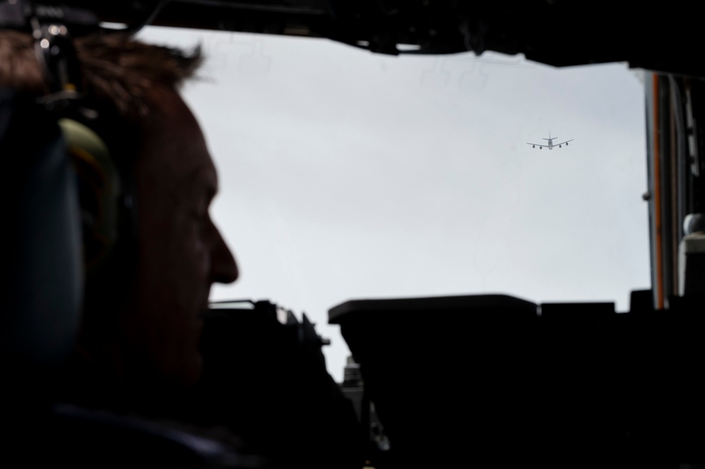317th Airlift Squadron Conducts Aerial Refueling Mission