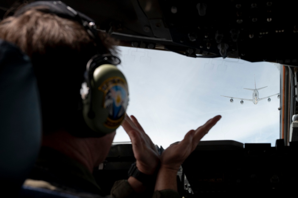 317th Airlift Squadron Conducts Aerial Refueling Mission