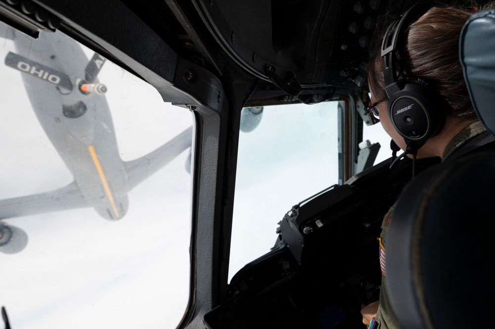 317th Airlift Squadron Conducts Aerial Refueling Mission