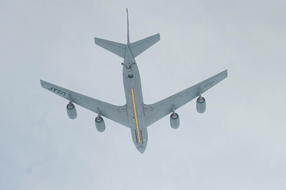 317th Airlift Squadron Conducts Aerial Refueling Mission