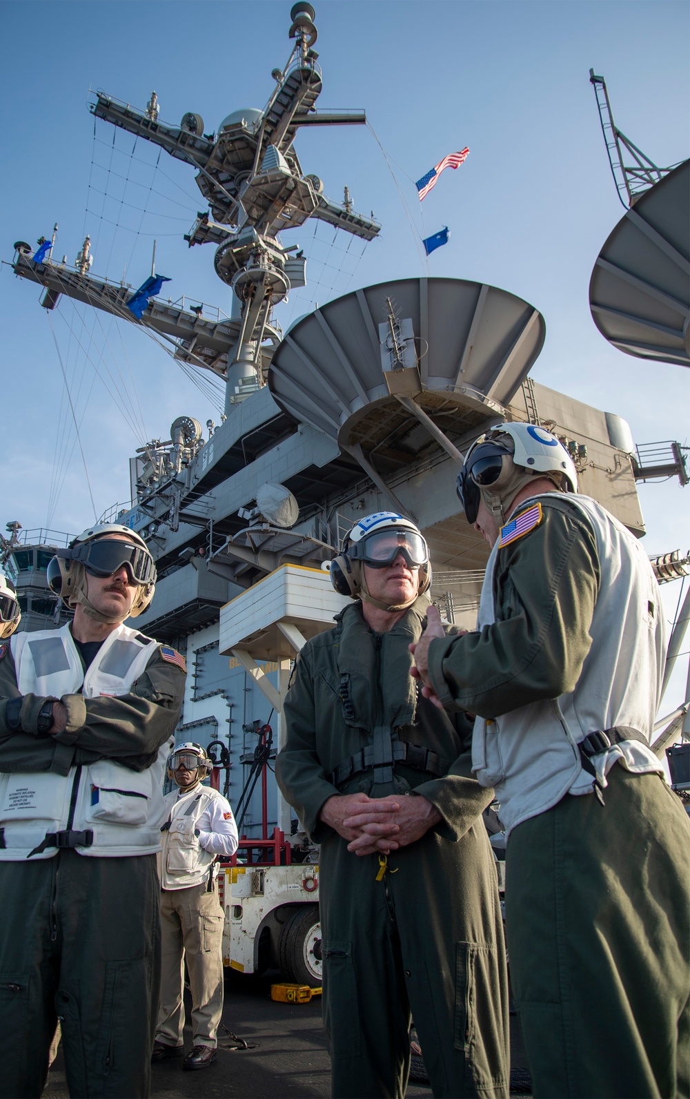 The Harry S. Truman Carrier Strike Group is on a scheduled deployment in the U.S. Naval Forces Europe area of operations, employed by U.S. Sixth Fleet to defend U.S., Allied and Partner interests.