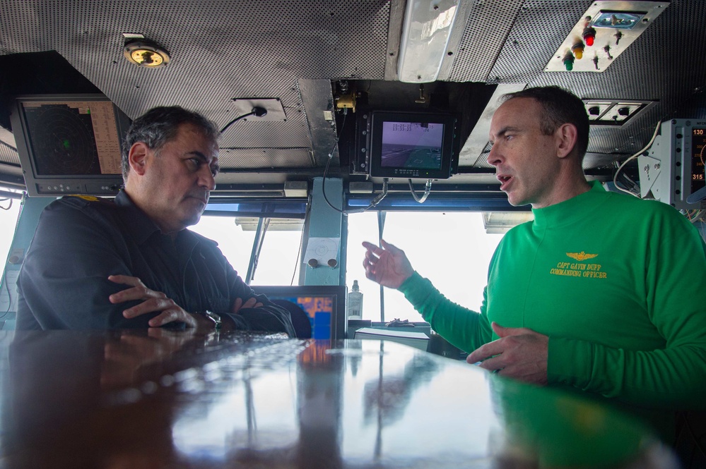 Neptune Shield 22 is the natural evolution of NATO's ability to integrate the high-end maritime warfare capabilities of an Aircraft Carrier Strike Group, an Amphibious Ready Group and a Marine Expeditionary Unit to support the defense of the alliance.