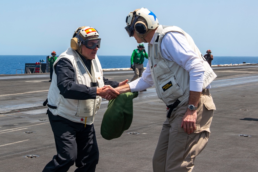 Neptune Shield 22 is the natural evolution of NATO's ability to integrate the high-end maritime warfare capabilities of an Aircraft Carrier Strike Group, an Amphibious Ready Group and a Marine Expeditionary Unit to support the defense of the alliance.