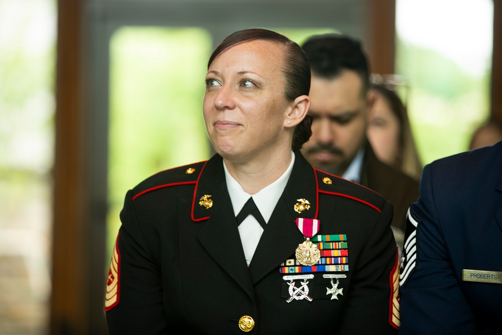 Master Sergeant Pamela Torres Retirement Ceremony