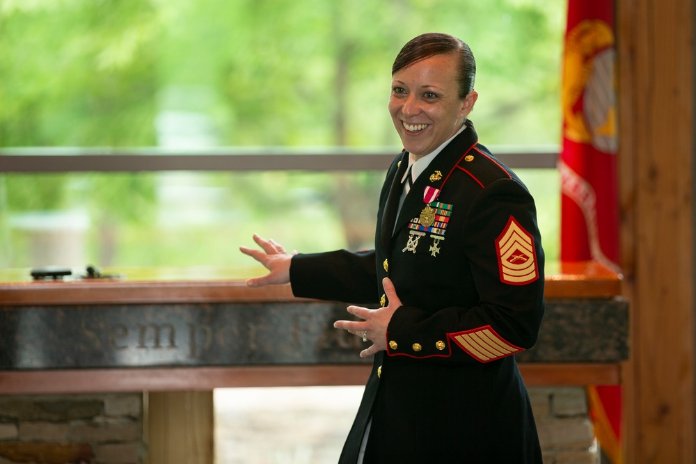 Master Sergeant Pamela Torres Retirement Ceremony