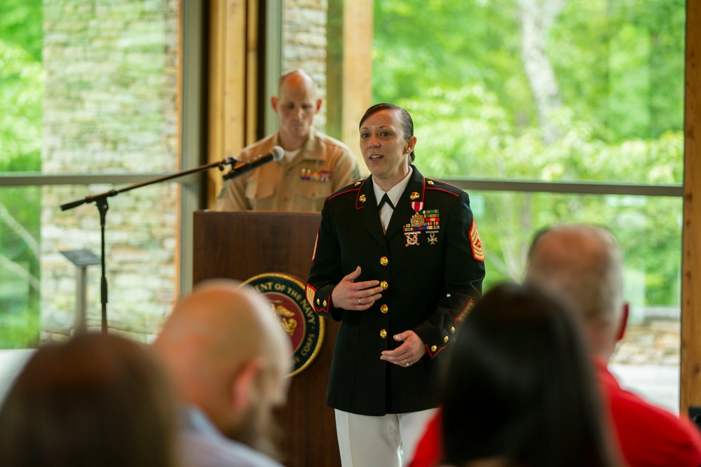 Master Sergeant Pamela Torres Retirement Ceremony