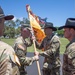 LTC Suthoff receives the colors