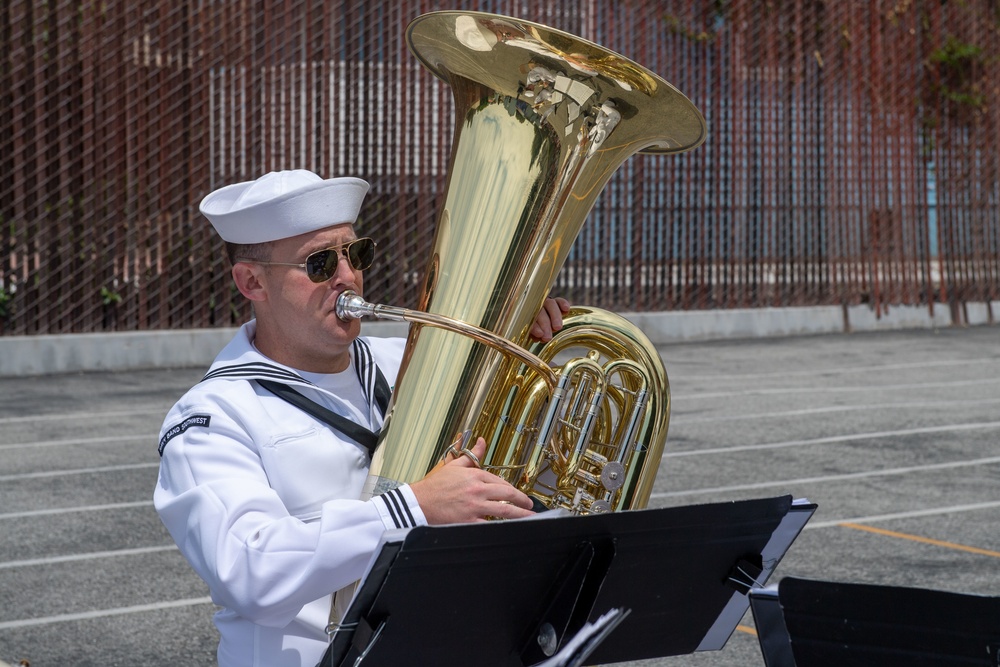 LA Fleet Week Navy Band Southwest Performance