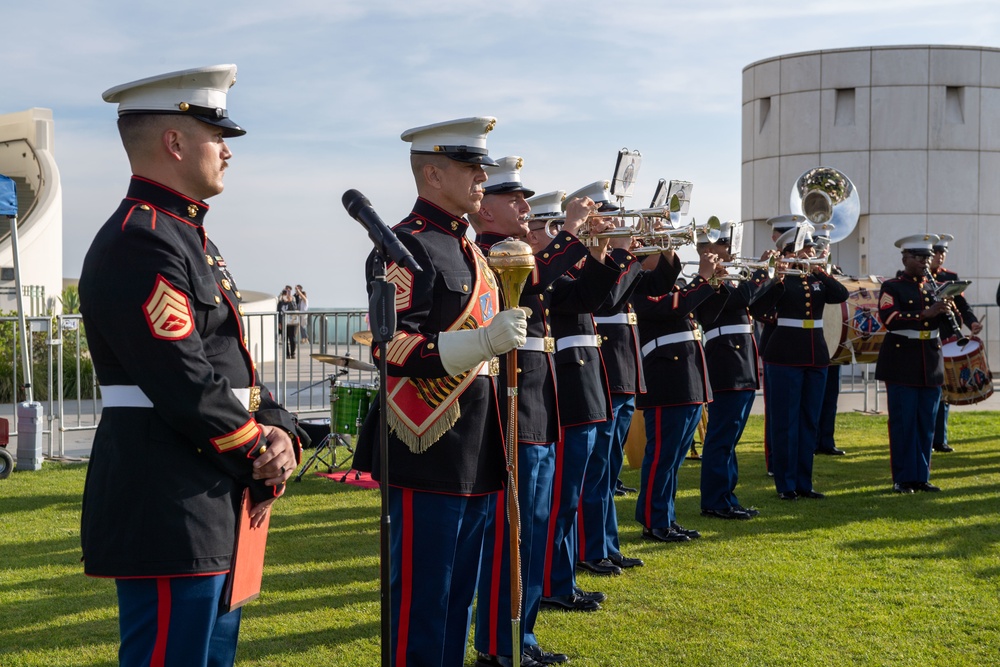 LA Fleet Week 1st Marine Division Band at Griffith Park