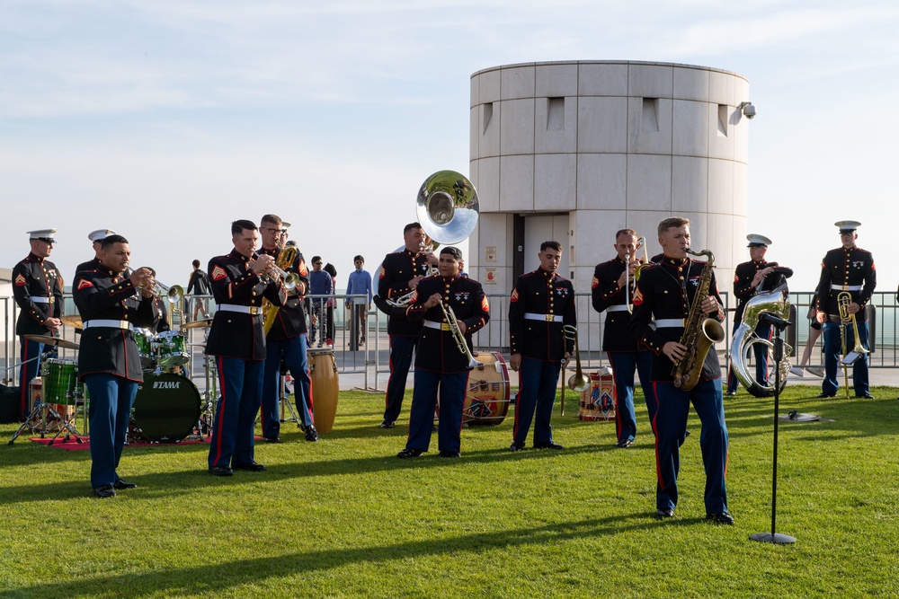 LA Fleet Week 1st Marine Division Band at Griffith Park