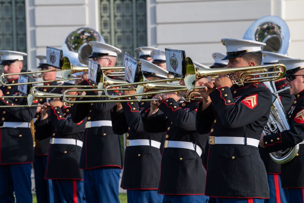 LA Fleet Week 1st Marine Division Band at Griffith Park