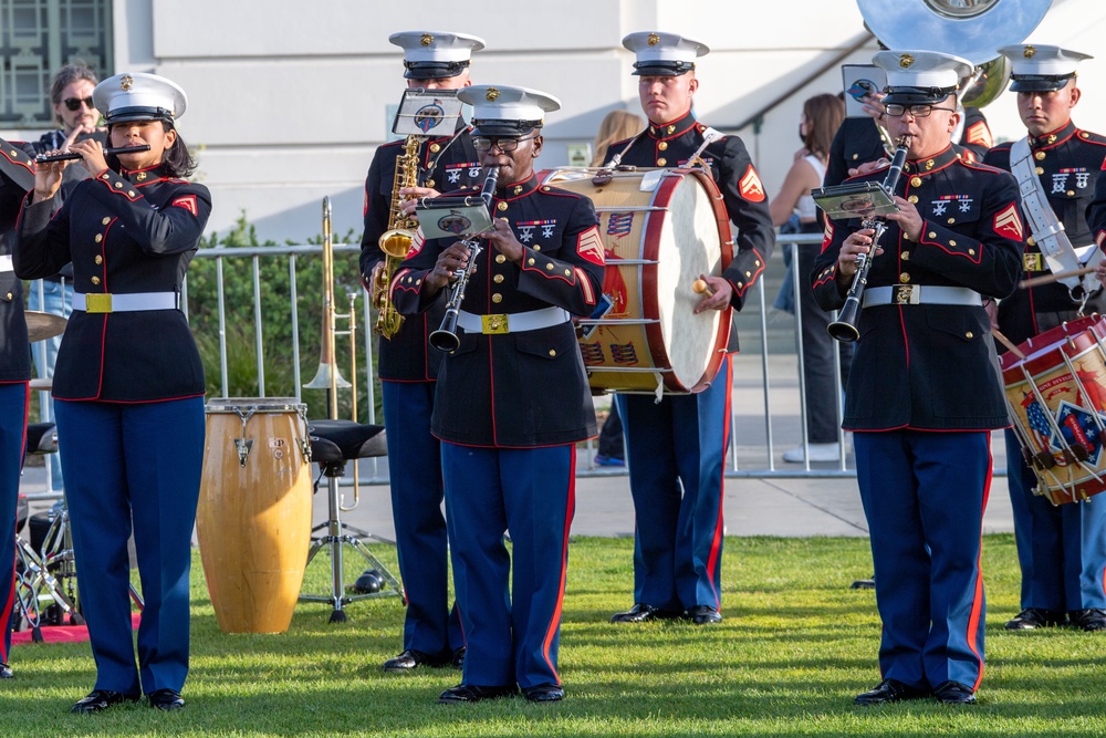 LA Fleet Week 1st Marine Division Band at Griffith Park