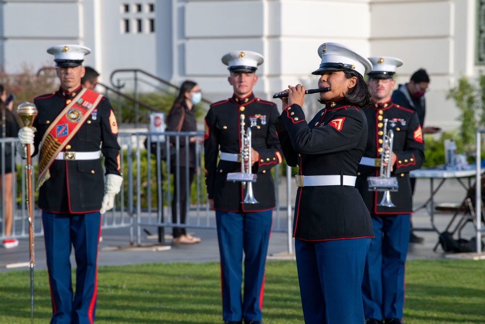 LA Fleet Week 1st Marine Division Band at Griffith Park