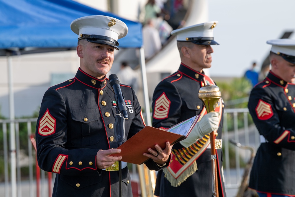 LA Fleet Week 1st Marine Division Band at Griffith Park