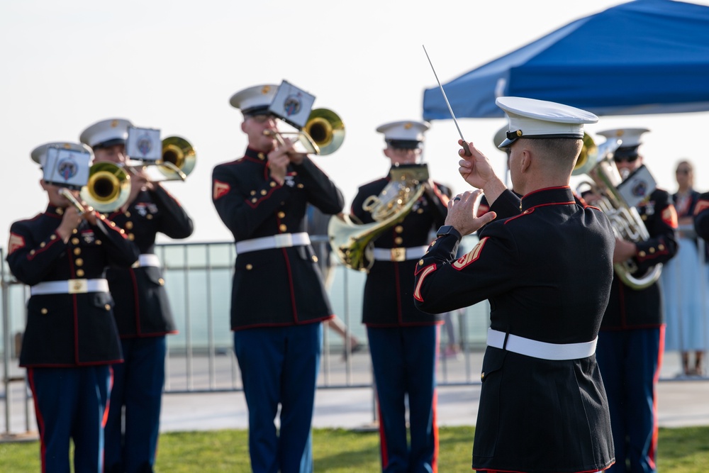 LA Fleet Week 1st Marine Division Band at Griffith Park