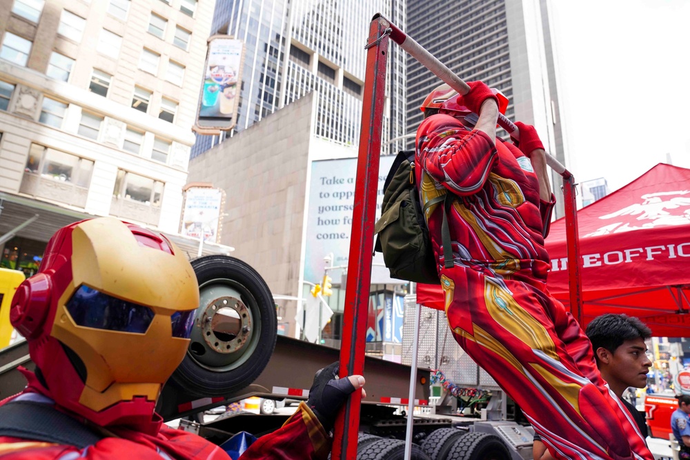 Naval forces return to Times Square during Fleet Week New York 2022