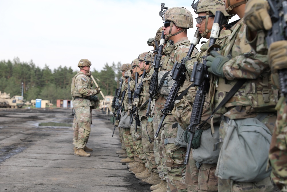 Bravo Company 1-68 AR Conducts PCCs in Preparation for FTX