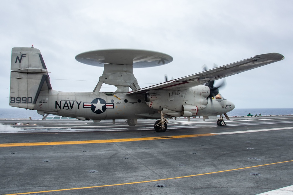 USS Ronald Reagan (CVN 76) Conducts Flight Operations