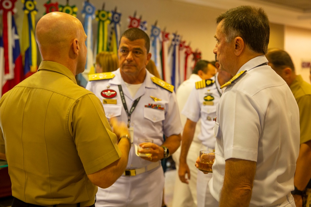 Marine leaders from across the Western Hemisphere gather in Brazil to discuss security and defense of the Americas