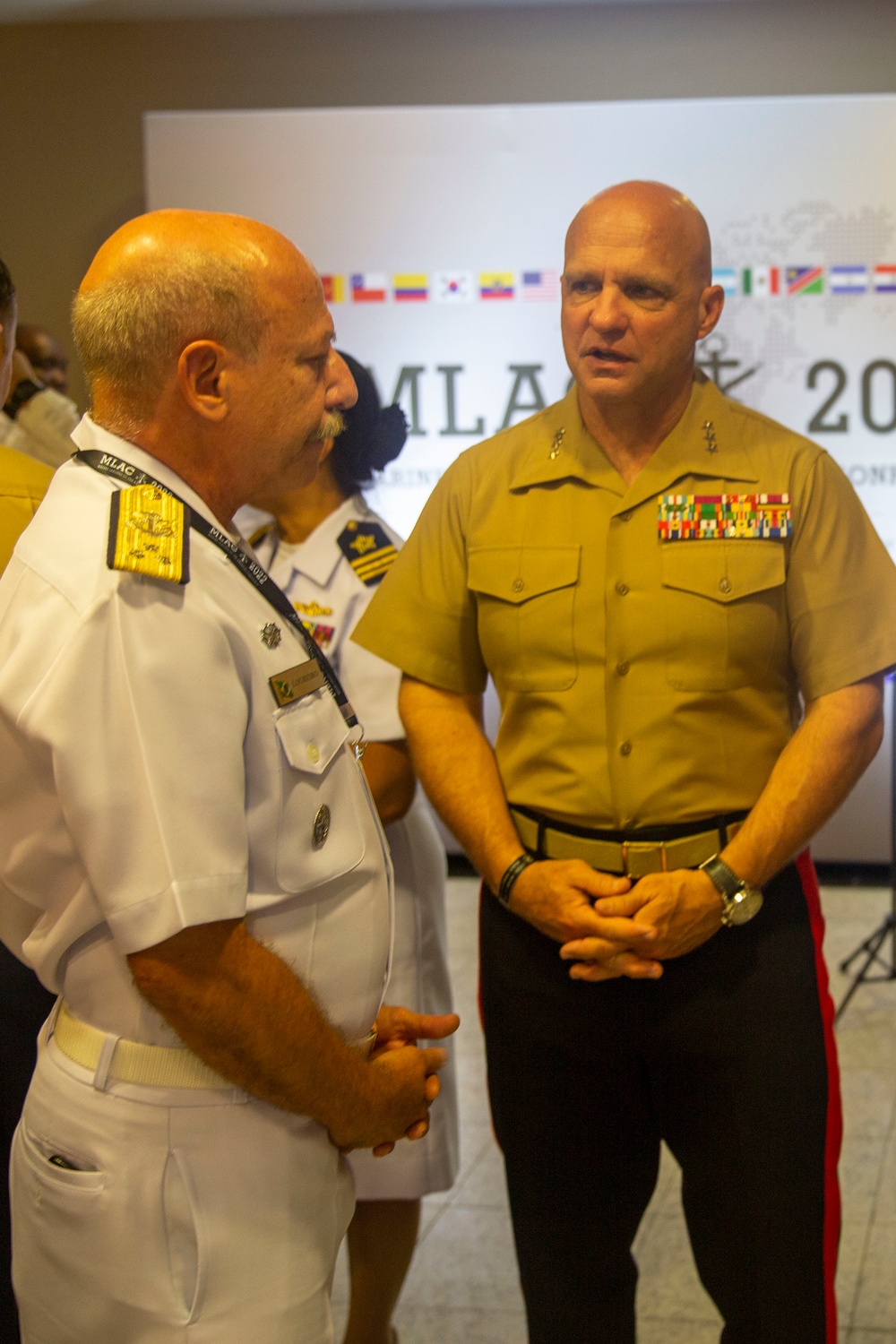 Marine leaders from across the Western Hemisphere gather in Brazil to discuss security and defense of the Americas