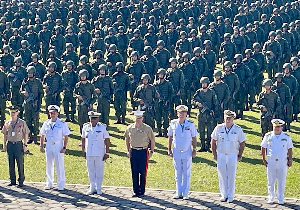 Marine leaders from across the Western Hemisphere gather in Brazil to discuss security and defense of the Americas