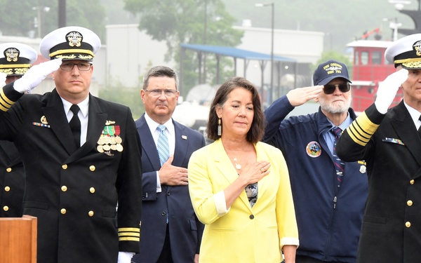 Commissioning ceremony for the USS Oregon (SSN 793)