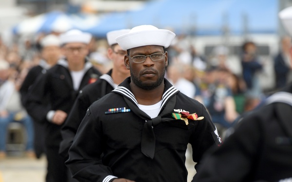 Commissioning ceremony for the USS Oregon (SSN 793)