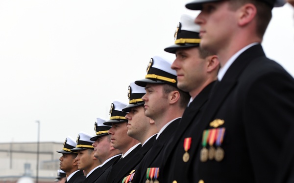 Commissioning ceremony for the USS Oregon (SSN 793)