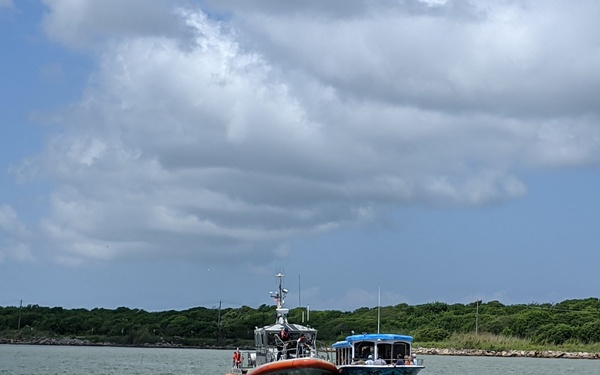 Coast Guard assists 33 aboard adrift passenger vessel off Galveston, Texas