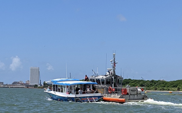 Coast Guard assists 33 aboard adrift passenger vessel off Galveston, Texas