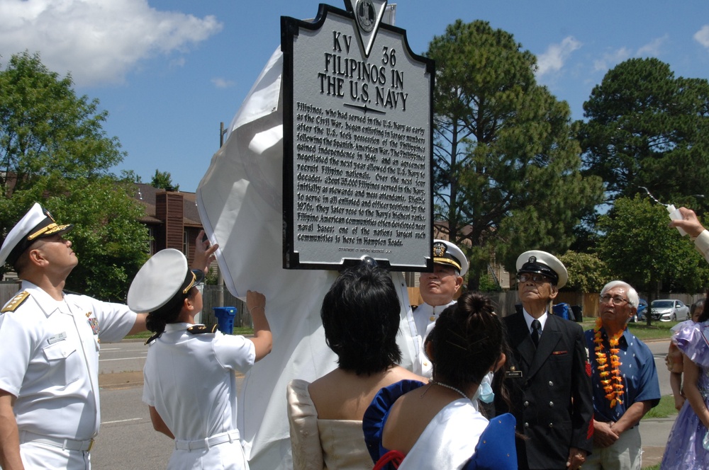 Unveiling of Virginia Historical Marker